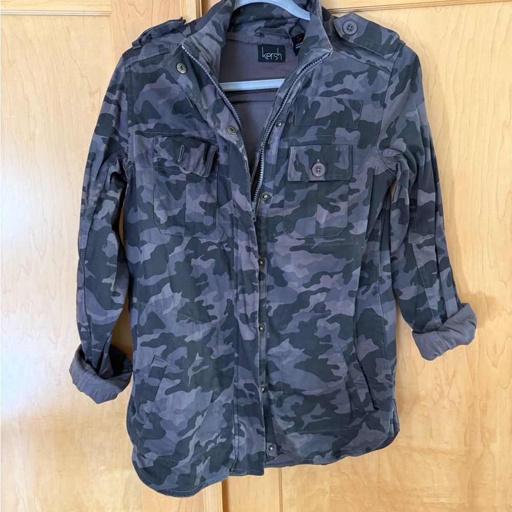 Kersh Women's Camouflage Utility Jacket